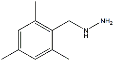 1-[(2,4,6-trimethylphenyl)methyl]hydrazine 结构式