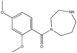 1-[(2,4-dimethoxyphenyl)carbonyl]-1,4-diazepane|