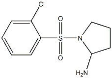 1-[(2-chlorobenzene)sulfonyl]pyrrolidin-2-amine
