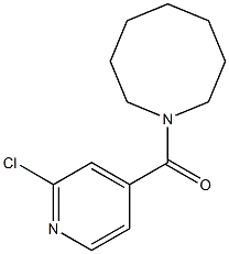 1-[(2-chloropyridin-4-yl)carbonyl]azocane