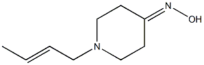 1-[(2E)-but-2-enyl]piperidin-4-one oxime