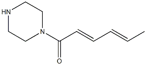 1-[(2E,4E)-hexa-2,4-dienoyl]piperazine