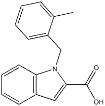  1-[(2-methylphenyl)methyl]-1H-indole-2-carboxylic acid