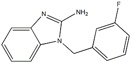 1-[(3-fluorophenyl)methyl]-1H-1,3-benzodiazol-2-amine