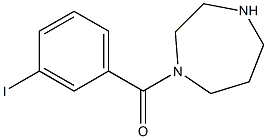 1-[(3-iodophenyl)carbonyl]-1,4-diazepane Structure