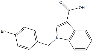 1-[(4-bromophenyl)methyl]-1H-indole-3-carboxylic acid
