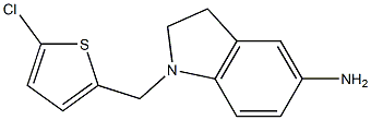 1-[(5-chlorothiophen-2-yl)methyl]-2,3-dihydro-1H-indol-5-amine