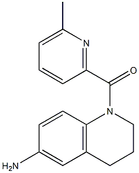  1-[(6-methylpyridin-2-yl)carbonyl]-1,2,3,4-tetrahydroquinolin-6-amine