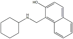1-[(cyclohexylamino)methyl]naphthalen-2-ol|