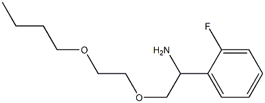 1-[1-amino-2-(2-butoxyethoxy)ethyl]-2-fluorobenzene