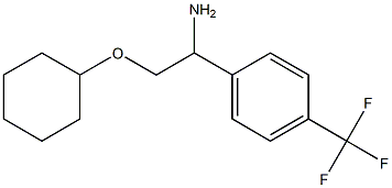 1-[1-amino-2-(cyclohexyloxy)ethyl]-4-(trifluoromethyl)benzene