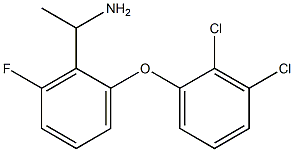 1-[2-(2,3-dichlorophenoxy)-6-fluorophenyl]ethan-1-amine Structure