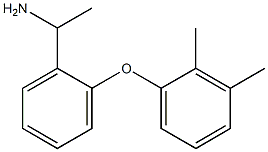 1-[2-(2,3-dimethylphenoxy)phenyl]ethan-1-amine Structure