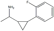 1-[2-(2-fluorophenyl)cyclopropyl]ethan-1-amine