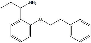 1-[2-(2-phenylethoxy)phenyl]propan-1-amine