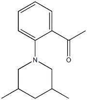 1-[2-(3,5-dimethylpiperidin-1-yl)phenyl]ethan-1-one