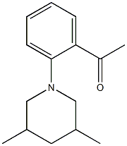  1-[2-(3,5-dimethylpiperidin-1-yl)phenyl]ethan-1-one