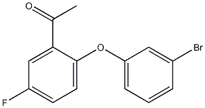 1-[2-(3-bromophenoxy)-5-fluorophenyl]ethan-1-one