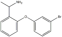 1-[2-(3-bromophenoxy)phenyl]ethan-1-amine