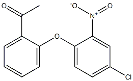 1-[2-(4-chloro-2-nitrophenoxy)phenyl]ethan-1-one|