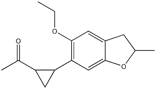  1-[2-(5-ethoxy-2-methyl-2,3-dihydro-1-benzofuran-6-yl)cyclopropyl]ethan-1-one