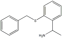 1-[2-(benzylsulfanyl)phenyl]ethan-1-amine|