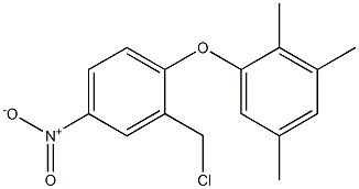 1-[2-(chloromethyl)-4-nitrophenoxy]-2,3,5-trimethylbenzene