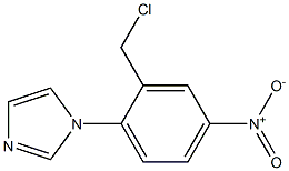 1-[2-(chloromethyl)-4-nitrophenyl]-1H-imidazole