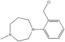 1-[2-(chloromethyl)phenyl]-4-methyl-1,4-diazepane