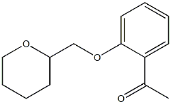 1-[2-(oxan-2-ylmethoxy)phenyl]ethan-1-one Structure