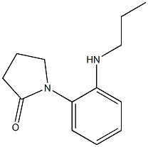 1-[2-(propylamino)phenyl]pyrrolidin-2-one