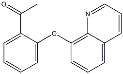 1-[2-(quinolin-8-yloxy)phenyl]ethan-1-one|