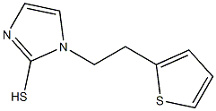 1-[2-(thiophen-2-yl)ethyl]-1H-imidazole-2-thiol Struktur