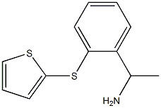 1-[2-(thiophen-2-ylsulfanyl)phenyl]ethan-1-amine