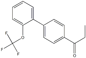 1-[2'-(trifluoromethoxy)-1,1'-biphenyl-4-yl]propan-1-one