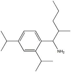 1-[2,4-bis(propan-2-yl)phenyl]-2-methylpentan-1-amine