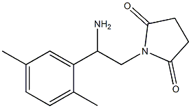 1-[2-amino-2-(2,5-dimethylphenyl)ethyl]pyrrolidine-2,5-dione