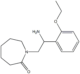 1-[2-amino-2-(2-ethoxyphenyl)ethyl]azepan-2-one|