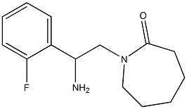 1-[2-amino-2-(2-fluorophenyl)ethyl]azepan-2-one