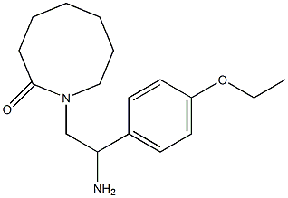 1-[2-amino-2-(4-ethoxyphenyl)ethyl]azocan-2-one