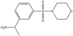 1-[3-(morpholine-4-sulfonyl)phenyl]ethan-1-amine