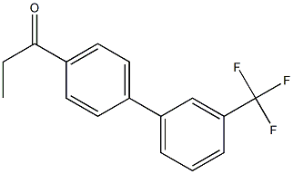 1-[3'-(trifluoromethyl)-1,1'-biphenyl-4-yl]propan-1-one|