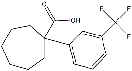 1-[3-(trifluoromethyl)phenyl]cycloheptane-1-carboxylic acid