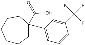  1-[3-(trifluoromethyl)phenyl]cycloheptane-1-carboxylic acid