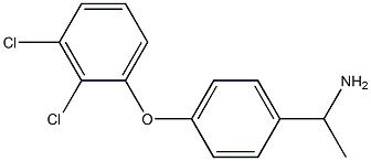1-[4-(2,3-dichlorophenoxy)phenyl]ethan-1-amine