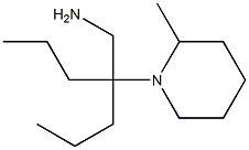 1-[4-(aminomethyl)heptan-4-yl]-2-methylpiperidine 化学構造式