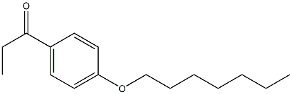 1-[4-(heptyloxy)phenyl]propan-1-one 结构式