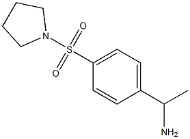 1-[4-(pyrrolidine-1-sulfonyl)phenyl]ethan-1-amine