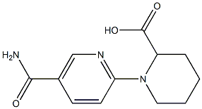 1-[5-(aminocarbonyl)pyridin-2-yl]piperidine-2-carboxylic acid