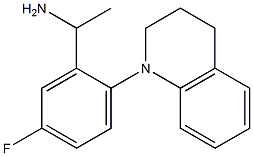  1-[5-fluoro-2-(1,2,3,4-tetrahydroquinolin-1-yl)phenyl]ethan-1-amine